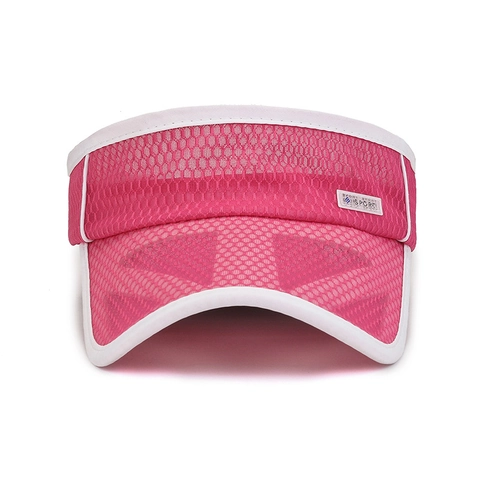 Visiera Parasole Per Bambini Cappello In Rete Traspirante Senza Parte Superiore Per Sport All Aperto Protezione Solare Regolabile