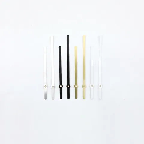 Minimalistische Metall Uhrzeiger Kit Aluminium DIY Ersatzteile Für Wanduhr Reparatur Quarzwerk Zeiger