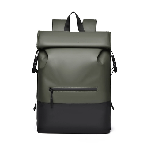 Σακίδιο Πλάτης Roll Top Αδιάβροχο Ύφασμα Oxford Θήκη Laptop Αστική Μετακινήσεις Αθλητική Τσάντα Ταξιδιού Για Άνδρες Γυναίκες