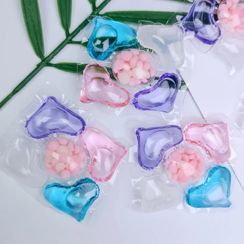 Perles de Détergent à Lessive Multifonctionnelles Parfum Longue Durée Nettoyage en Profondeur Pods de Lessive Concentrés