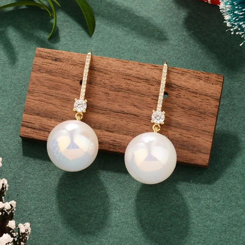 Pendientes De Perlas Artificiales Retro Franceses Con Flor Lazo Diamantes De Imitación Y Poste De Plata De Ley 925 Elegante Para Mujer