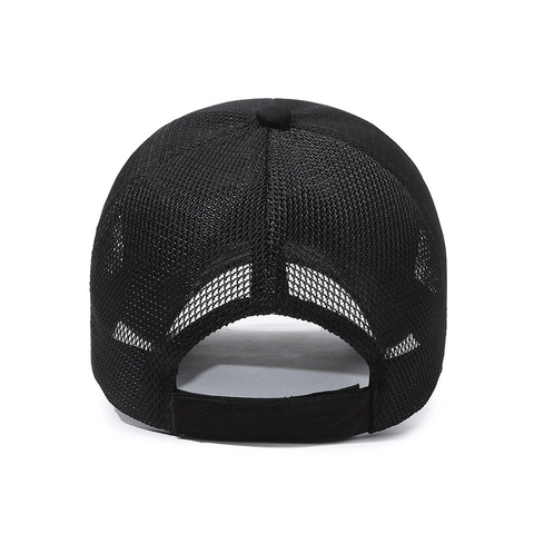 Gorra De Béisbol De Malla Transpirable Protección Solar Ajustable Deporte Camionero Sombrero Ligero Verano Hombre Mujer