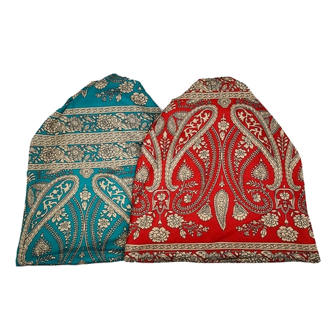 Bonnet Slouchy À Imprimé Paisley Polyester Respirant Léger Bohème Ethnique Turban Pour Hommes Femmes