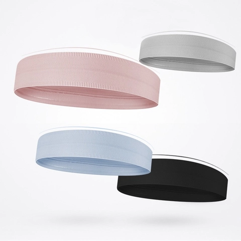 Fascia Sportiva Silicone Antiscivolo Fascia Antisudore Traspirante Elastica Per Corsa Fitness Yoga Uomini Donne