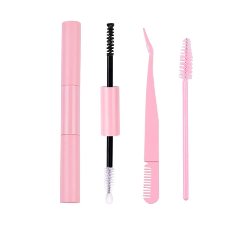 Professioneller Doppelkopf Wimpernkleber Bond And Seal Mit Entferner Wimpernverlängerung Pinzette Bürste Werkzeuge Set Für DIY Augen Makeup