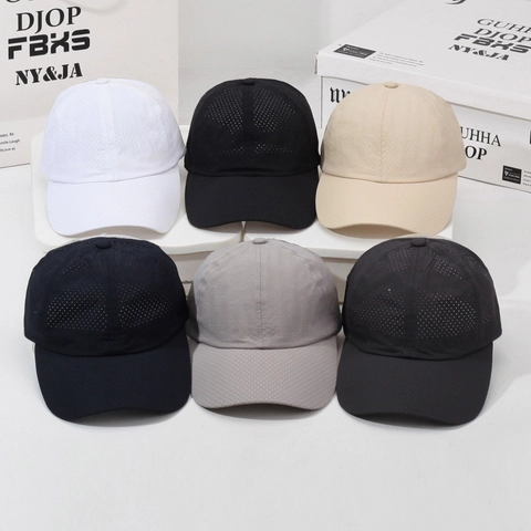 Gorra De Béisbol Con Parte Superior Vacía Para Mujeres Hombres Coleta Secado Rápido Transpirable Sombrero De Sol Ajustable