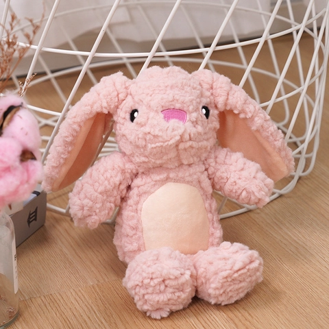 Giocattolo Di Peluche Per Cani Con Squeaker E Corda In Cotone Resistente Ai Morsi Pulizia Denti Forma Animale Per Cuccioli
