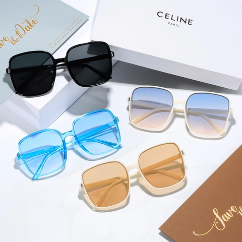 Quadratische Übergroße Sonnenbrille Kunststoffrahmen UV-Schutz Vintage Fashion Trendy Große Brille Für Damen Herren Outdoor