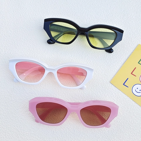 Gafas De Sol De Ojo De Gato De Moda Proteccion UV400 Marco De PC Retro Cuadradas Para Mujeres Hombres Aire Libre Versatiles