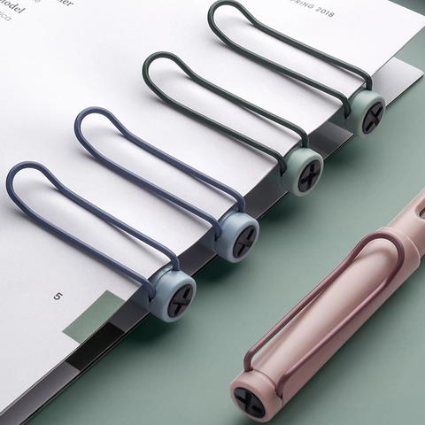 Ergonomic Fountain Pen Matte Finish Plastic Stationery Visible Ink Window Morandi Retro Style For Students Office