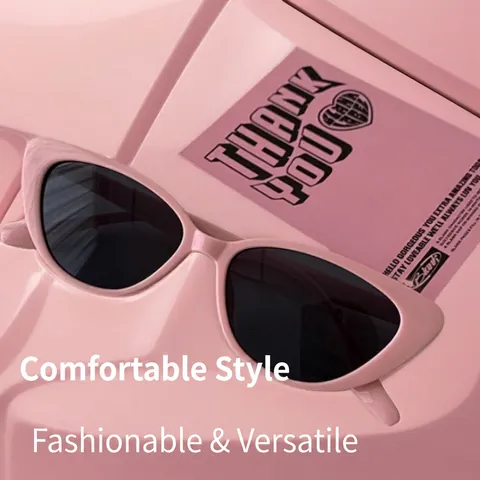 Occhiali Da Sole Cat Eye Retrò Montatura In PC Protezione UV400 Moda Classica Per Viaggi Uomo E Donna