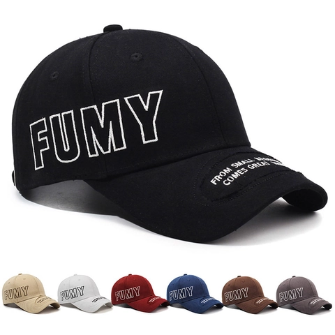 Casquette De Baseball Vintage Coton Broderie Lettres Ajustable Chapeau Soleil Pour Hommes Femmes Décontracté
