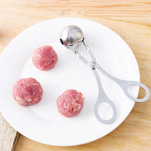 Stampo Per Polpette In Acciaio Inossidabile Manuale Clip Per Palline Di Pesce Plastica Stampo Per Palline Di Riso Cucina