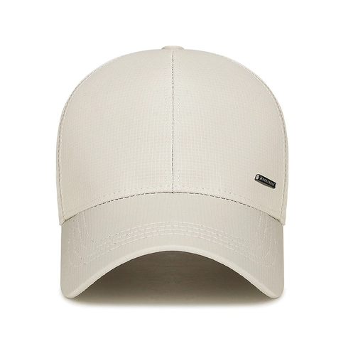 Casquette De Baseball Été Homme Découpe Laser Mesh Respirant Séchage Rapide Polyester Chapeau Sport Réglable Uni