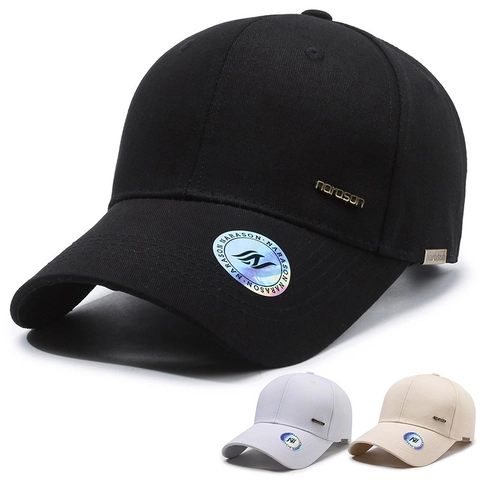 Gorra De Béisbol De Algodón Visera Curva Protección Solar Ajustable Exterior Pesca Moda Ocio Para Hombres