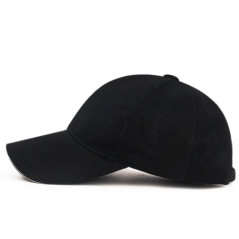 Cappello Da Baseball In Cotone Twill Fibbia In Metallo Regolabile Visiera Curva Protezione Solare Sport All Aperto Unisex