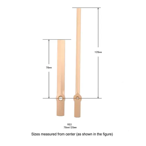 Lancette Per Orologio In Alluminio Oro Rosa Sostituzione Ora Minuto Per Riparazione Orologio Da Parete DIY Moderno Semplice
