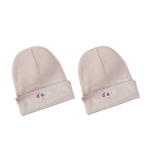 Knitted Beanie Hat Warm Winter Autumn Acrylic Cap With Dream Star Embroidery Cuffed Fashion Casual For Women And Men