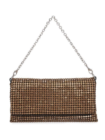 Rhinestone Abendtasche Funkelnde Clutch Handtasche Mit Abnehmbarer Silberner Kette Für Damen Party Hochzeit Luxus