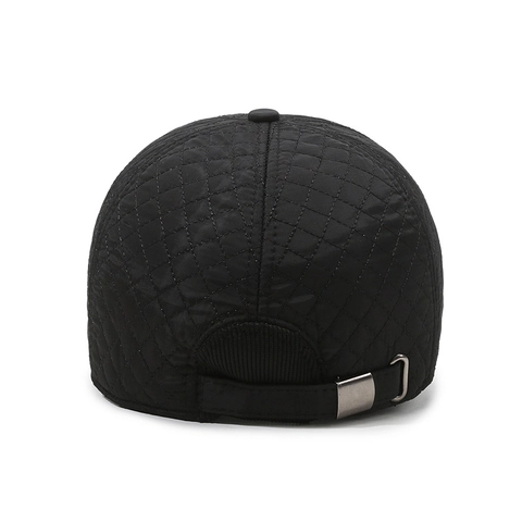 Gorra De Béisbol Acolchada De Invierno Para Hombre Con Orejeras Forro De Terciopelo Grueso Sombrero Deportivo Con Letras