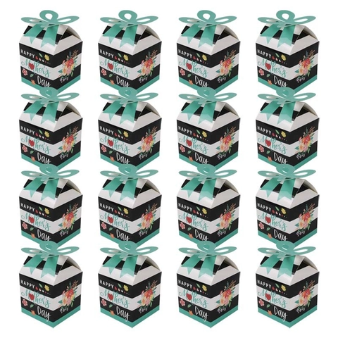 Scatole Regalo Festa Della Mamma Carta 3D Farfalla Manico Confezione Caramelle Rigato Floreale Cuore Amore Per Mamma
