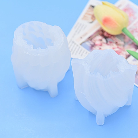 Silicone Mold Spiral Wave Rotating Ball 3D DIY For Candle Making Cake Decorating Epoxy Resin Crafts Ornament