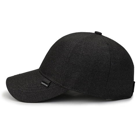 Baseball Cap Men Women Outdoor Sun Protection Adjustable Cotton Blend Sportive Casual Curved Brim Hat Plain Solid