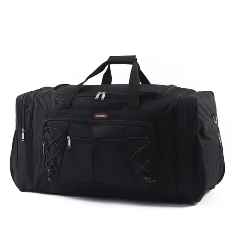 Borsa Da Viaggio Grande Capacità Tessuto Oxford Impermeabile Tasche Multiple Leggera Viaggio Fitness Weekender Con Scomparto Scarpe