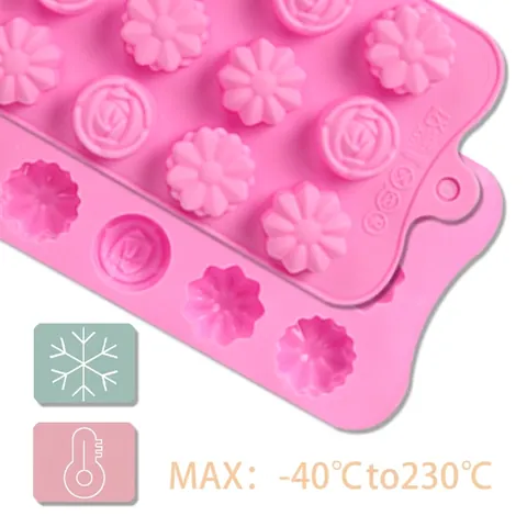 Stampo In Silicone A Fiore Multi Cavità Forma Rosa Margherita Grado Alimentare Per Cottura Fai Da Te Cioccolato Caramelle Cubetti Di Ghiaccio Sapone Artigianato