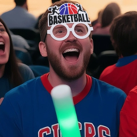 Lustige Basketball Party Brille Sport Thema Rahmen Für Fans Jubel Requisiten Kunststoff Und Filz Material