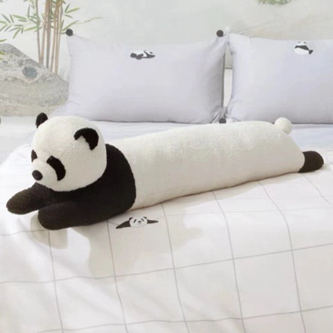 Langes Tier Plüschkissen Dackel Hund Panda Form Cord Weiche Puppe Spielzeug Für Sofa Home Decor Nachttisch Schlafkissen