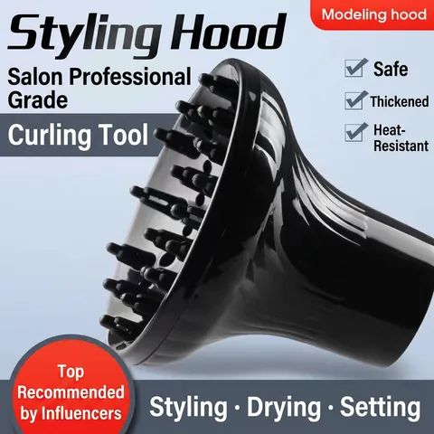 Universal Hair Dryer Diffuser Nozzle Accessory Heat Resistant Plastic For Curly Hair Styling Drying Professional Salon Tool