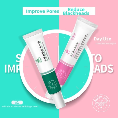 Zhen Shame Salicylic Acid Acne Paste Desalinates Acne Print Facial Dispenser Blackhead Acne Acne Repair Care Moisturizing