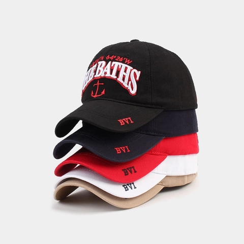 Cappellino Da Baseball In Cotone Ricamo Ancora Nautica Regolabile Cappello Da Sole All Aperto Unisex Viaggio Casual Retrò Sport