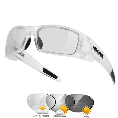 Sport Gepolariseerde Zonnebril PC Frame TAC Lenzen UV400 Bescherming Nachtzicht Fotochromisch Vissen Rijden Fietsen Heren