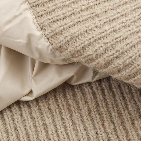 Gilet En Tricot Torsadé Pour Femmes Col Montant Fermeture Éclair Sans Manches Pull Matelassé Gilet Épais Décontracté