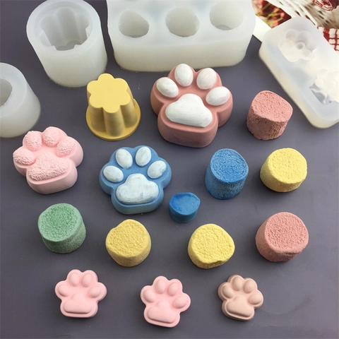 Katzenpfote Silikonform Für DIY Marshmallow Schokolade Fondant Pudding Kerze Seife Backwerkzeug Hitzebeständig
