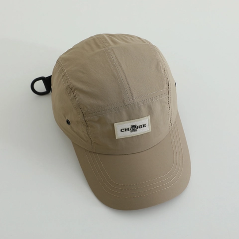 Kinder 5-Panel Camper Hut Schnell Trocknend Atmungsaktiv Sonnenschutz Outdoor Baseball Kappe Mit Buchstaben Aufnäher