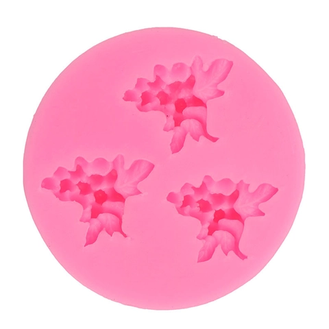 Stampo Silicone Frutta Verdura Forma Ananas Uva Mela Peperone Decorazione Torta Fondant Cioccolato Strumento DIY