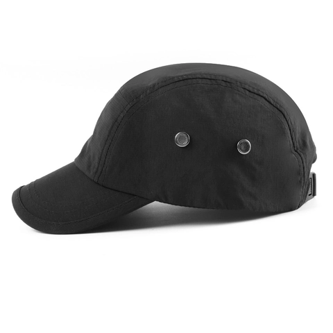 Berretto A Pannelli Asciugatura Rapida Visiera Corta Leggero Traspirante Cappello Da Escursionismo Campeggio Unisex