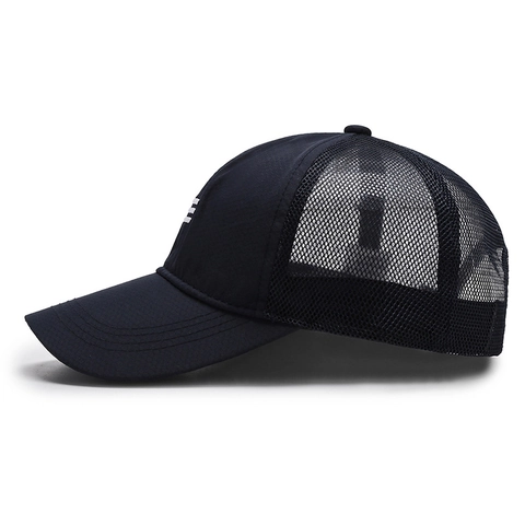 Cappello Da Baseball In Mesh Traspirante Trucker In Acrilico Protezione Solare Asciugatura Rapida Regolabile Da Uomo