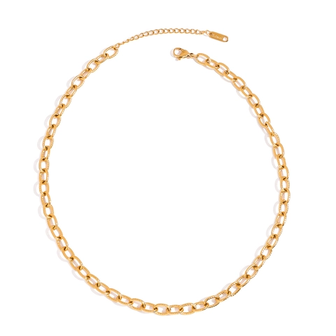 Moderne 18K Vergulde Roestvrijstalen Ketting Voor Dames Klassieke Gedraaide Kruisketting Met Vliegtuig Regenboog Bedeltjes Waterdicht Hypoallergeen