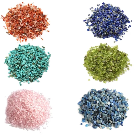 Natürliche Kristallstein Chips Unregelmäßige Edelsteine Für DIY Schmuckherstellung Bastelmaterialien Reiki Heilung Wohndekor