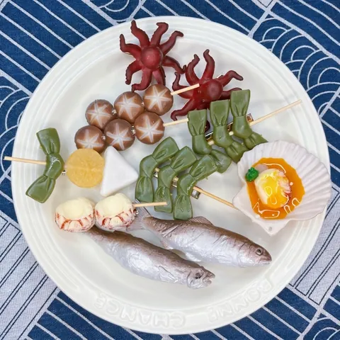 Pinzas Para El Pelo De Simulación De Comida Divertidas Realistas Resina Verduras Mariscos Brochetas Novedad Horquillas