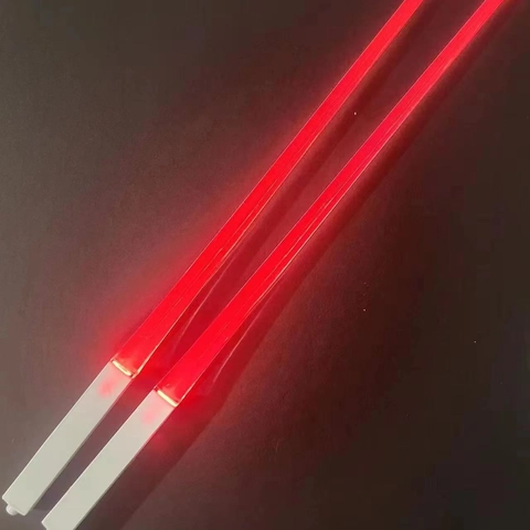 Led Glow Chopsticks Light Up Food Grade Plastic Reusable Party Concert Event Novelty Fun Tableware For Kids Adults