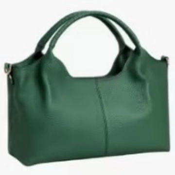 Women PU Leather Boston Bag Lychee Texture Large Capacity Handbag Crossbody Shoulder Bag With Woven Handle Fashion Commuting