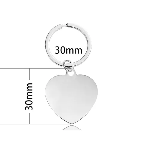 Blank Stainless Steel Keychain Dog Tag Pendant DIY Polishing Metal Key Ring Multifunctional Bottle Opener Gift
