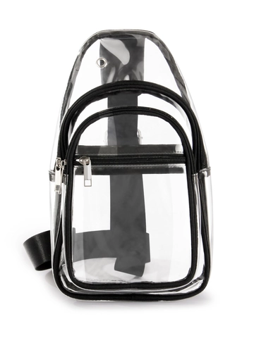 Bolso De Hombro De PVC Transparente Riñonera Impermeable Deportes Al Aire Libre Viajes Correa Ajustable Mujer
