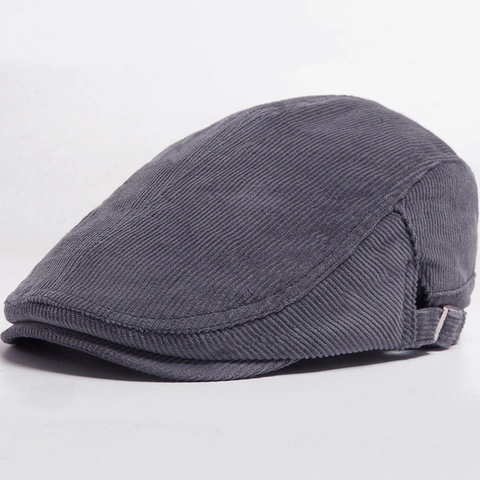 Gorra Plana De Pana Retro Para Hombres Mujeres Hebilla De Metal Ajustable Vintage Ivy Newsboy Sombrero Cálido Invierno Estilo De Ocio