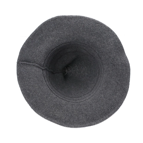 Knitted Witch Hat Pointed Top Wizard Hat Wide Brim Halloween Cosplay Costume Soft Acrylic Solid Color For Women
